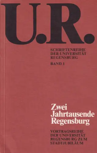 Buch: Zwei Jahrtausende Regensburg 1, Albrecht, Dieter, 1979, gebraucht sehr gut