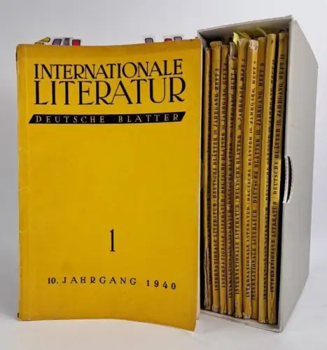 Internationale Literatur. Deutsche Blätter, 10. Jahrgang 1940 Heft 1-4, 6-11