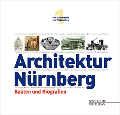 Buch: Architektur Nürnberg Band 1, Mittelalter bis Wiederaufbau, 2007, Sandberg