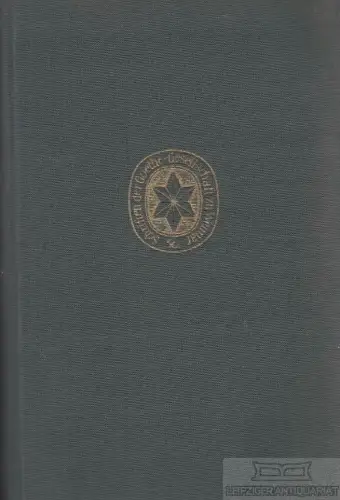 Buch: Goethes Briefwechsel mit Christian Gottlob Voigt. Band IV, Huschke.  51163