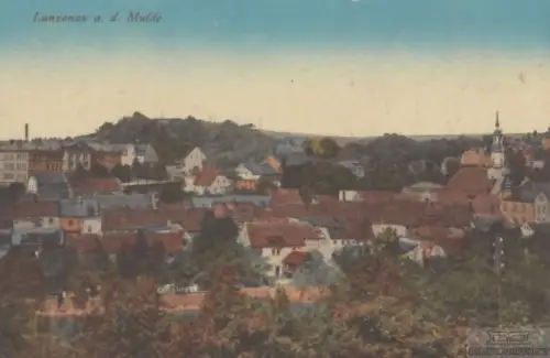 AK Lunzenau a. d. Mulde. ca. 1921, Postkarte. Serien Nr, ca. 1921