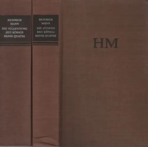 Buch: Die Jugend & Die Vollendung des Königs Henri Quatre - 2 Bände, Mann, Roman