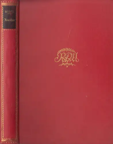 Buch: Ivanhoe, Roman. Walter Scott, Hesse & Becker, Leipzig, gebraucht, gut