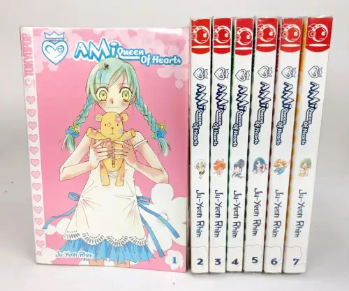 Manga: Ami - Queen of Hearts 1-7, Ju-Rhim, 7 Bände, Tokyopop, Manhwa