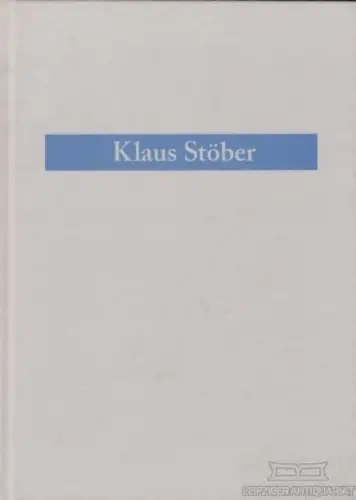 Buch: Neue Bilder, Stöber, Klaus. 1998, Galerie und Edition Verlag