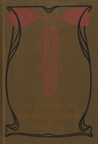 Buch: Ein Knabenleben vor sechzig Jahren, Pfalz, Franz, Oscar Brandstetter