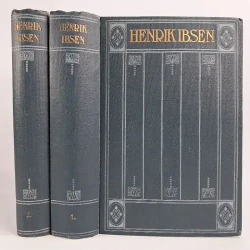 Buch: Ibsens Werke. Meisterdramen 1+2, Henrik Ibsen, Weichert, gebraucht, gut