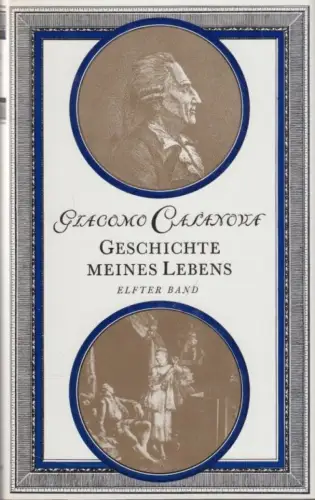 Buch: Geschichte meines Lebens 11, Casanova, Giacomo. 1988, gebraucht, gut