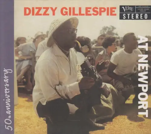 CD: Dizzy Gillespie, At Newport, 2007, 50th Anniversary, Verve, Jazz, gut