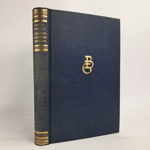 Buch: Aufzeichnungen aus einem toten Hause, Dostojewskij, Büchergilde Gutenberg