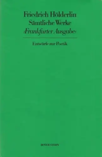 Buch: Sämtliche Werke Frankfurter Ausgabe 14, Friedrich, Hölderlin. 1979