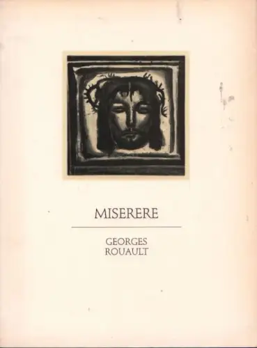 Buch: Miserere, Keil, Horst. 1987, ohne Verlag, Georges Rouault, gebraucht, gut