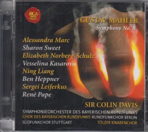 Doppel-CD: Gustav Mahler, Symphony No. 8, 2004, BMG Classics, Klassik, sehr gut