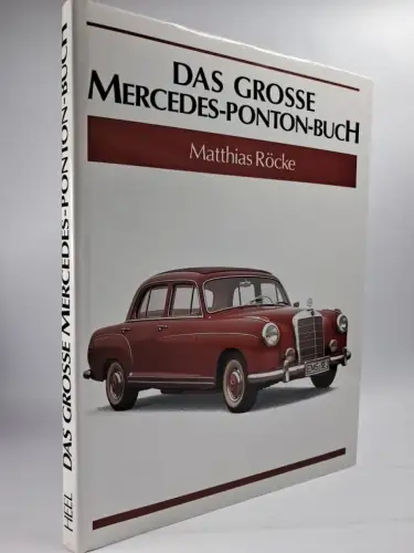 Buch: Das große Mercedes-Ponton-Buch, Matthias Röcke, 1994, Heel Verlag