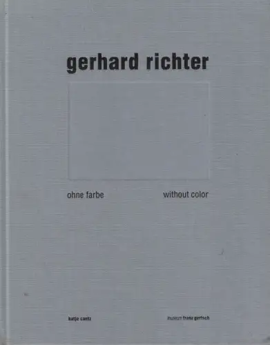 Ausstellungskatalog: Gerhard Richter, Spieler, Reinhard u.a. 2005, Hatje Cantz