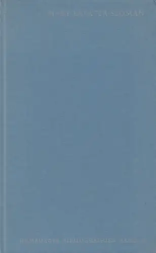 Buch: Mary Lavater-Sloman, Kirchhof, Regina, 1978, Hans Christians Verlag