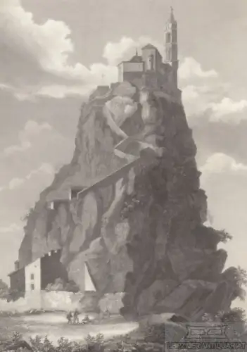 St. Michel. aus Meyers Universum, Stahlstich. Kunstgrafik, 1850, gebraucht, gut