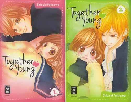 Manga: Together young 1+2, Shizuki Fujisawa, Egmont Manga, gebraucht, sehr gut