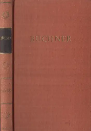 Buch: Georg Büchners Werke in einem Band, 1964, Aufbau Verlag, BDK