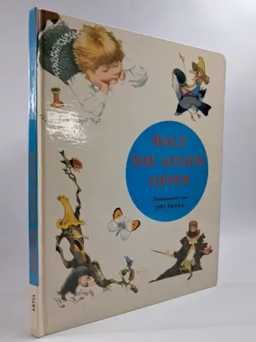 Buch: Halt die Augen offen, Helena Chvojkova & Jiri Trnka, 1979, Artia Verlag