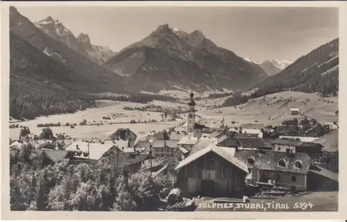 AK Folpmes, Stubai, Tirol, 1927, A. Stockhammer, Postkarte, ungelaufen, gut