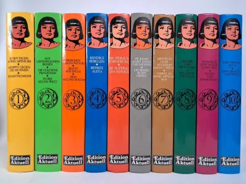 Buch: Prinz Eisenherz Band 1-10, Hal Foster, 10 Bände, Edition aktuell