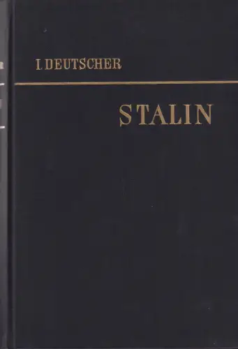 Buch: Stalin, Deutscher, I., 1951, W. Kohlhammer, gebraucht, sehr gut