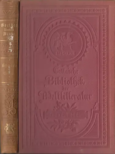 Buch: Goethe - Sämtliche Werke Band 29, Cotta'sche Bibliothek der Weltliteratur
