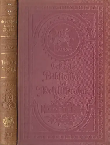 Buch: Goethe - Sämtliche Werke Band 30, Cotta'sche Bibliothek der Weltliteratur