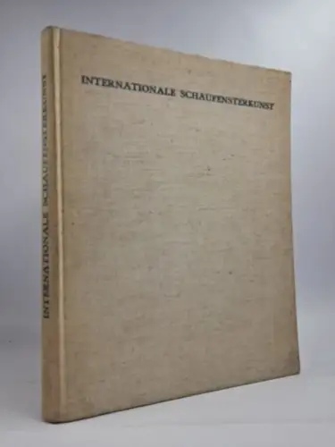 Buch: Internationales Schaufensterbuch, Walter Herdeg, 1951, Stuttgarter Verlag