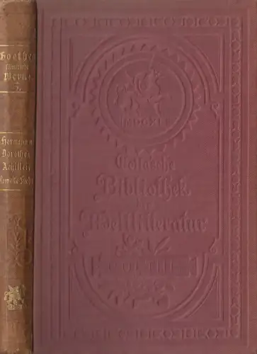 Buch: Goethe - Sämtliche Werke Band 5, Cotta'sche Bibliothek der Weltliteratur