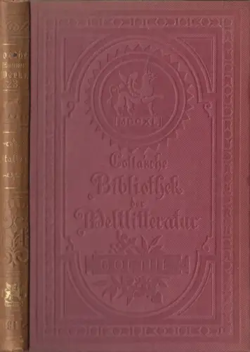Buch: Goethe - Sämtliche Werke Band 23, Cotta'sche Bibliothek der Weltliteratur