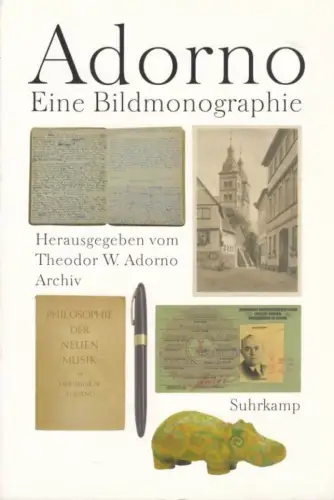 Buch: Adorno. 2003, Suhrkamp Verlag, Eine Bildmonographie, gebraucht, sehr gut