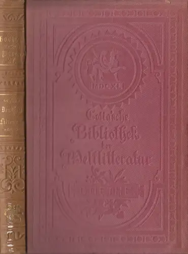 Buch: Goethe - Sämtliche Werke Band 27, Cotta'sche Bibliothek der Weltliteratur