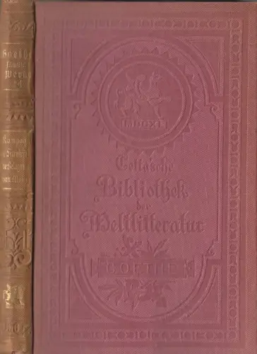 Buch: Goethe - Sämtliche Werke Band 24, Cotta'sche Bibliothek der Weltliteratur