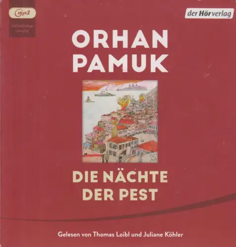 CD-Box: Orhan Pamuk - Die Nächte der Pest. 2021, 3 mp3-CDs, Der Hörverlag