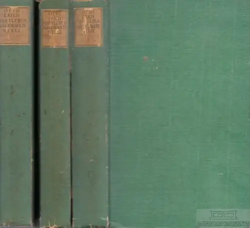 Buch: Ausgewählte Werke in drei Bänden, Hartleben, Otto Erich. 3 Bände, 1911