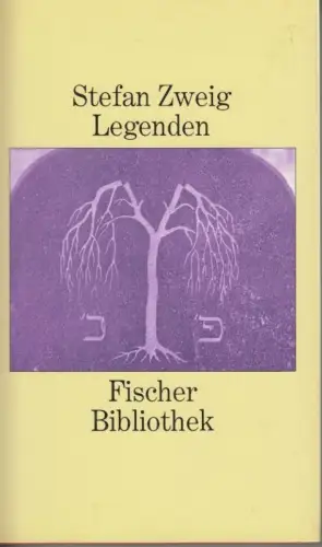 Buch: Legenden, Zweig, Stefan. 1988, S. Fischer Verlag, gebraucht, sehr gut