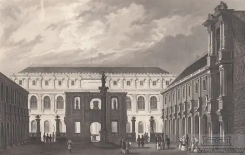 Ecole Nationale des Beaux Arts (Paris). aus Meyers Universum, Stahlstich. 1850