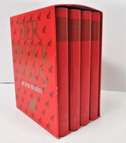 Buch: Brockhaus in vier Bänden, Emrich, Ulrike u.a. 4 Bände, 1995