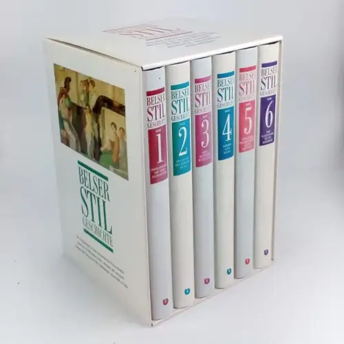 Buch: Belser Stilgeschichte, Wetzel, Christoph u.a. 6 Bände, 1993, Belser Verlag