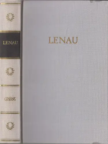 Buch: Nikolaus Lenaus Werke in einem Band, 1970, BDK, Aufbau Verlag