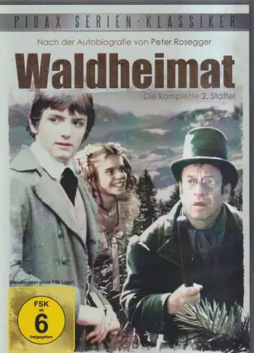 Doppel-DVD: Waldheimat - Staffel 2, 2011. Peter Rosegger, Pidax, Serie, sehr gut
