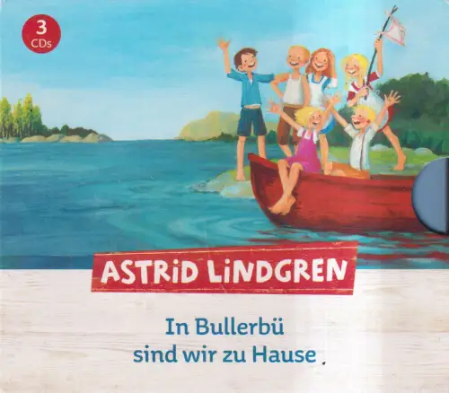 CD-Box:  Astrid Lindgren - In Bullerbü sind wir zu Hause, TCM, Hörspiel, 3 CDs