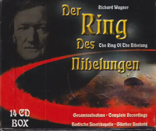CD-Box: Richard Wagner, Der Ring des Nibelungen, 2002, 14 CDs, Musik, Klassik