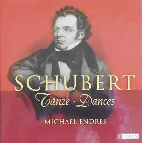 CD-Box: Franz Schubert, Tänze, 2002, Michael Endres, Capriccio, 5 CDs, Klassik