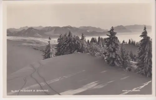 AK Pfänder B. Bregen, C. Risch-Lau, Postkarte, Fotokarte, gebraucht, gut