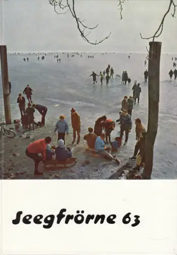 Buch: Seegfrörne 63, Das Tagebuch vom großen Eis, 1963, gebraucht, sehr gut