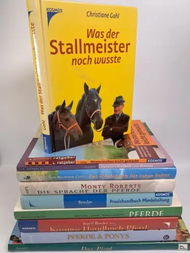10 Bücher Pferde, Reiten, Ponys, Pferdehaltung, Westernreiten, Dressur ...