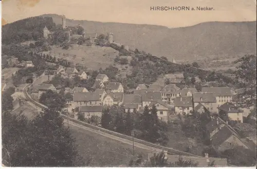 AK Hirschhorn a. Neckar, ca. 1921, Wilh. Gerling, Postkarte, gelaufen